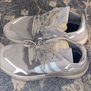 Adidas grey shoes